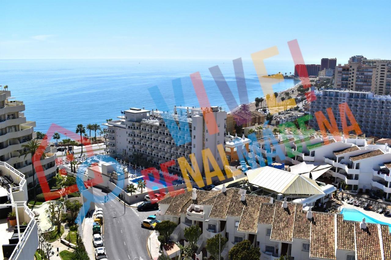"Vive Benal Beach" Con Parque Acuatico Y 50M A La Playa 3918 Бенальмадена Екстер'єр фото